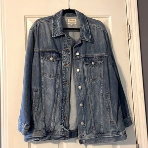 Madewell Oversized Trucker Denim Jacket